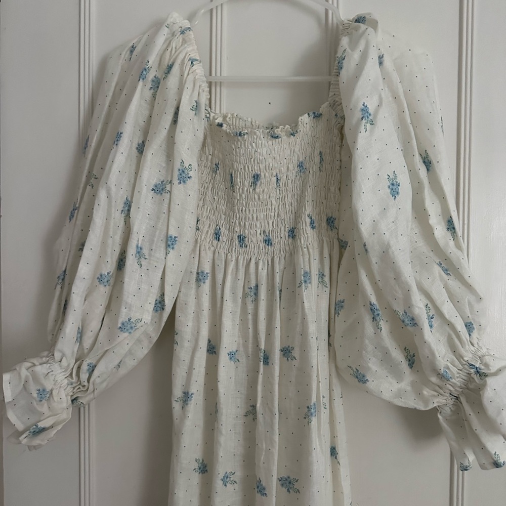 Sleeper Atlanta Linen Dress